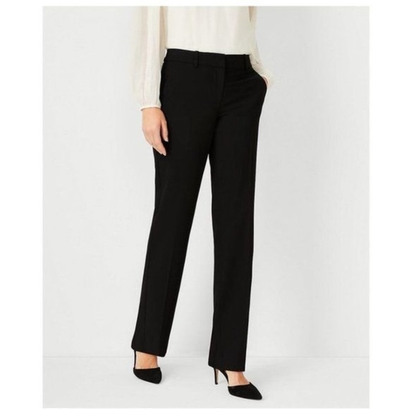 Ann Taylor Trouser Pants Black - Picture 1 of 10